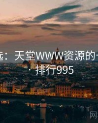 网友评选：天堂WWW资源的十大经典 · 排行995