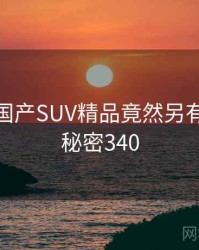 震惊！国产SUV精品竟然另有隐情 · 秘密340