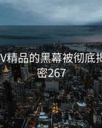 国产SUV精品的黑幕被彻底揭开 · 秘密267