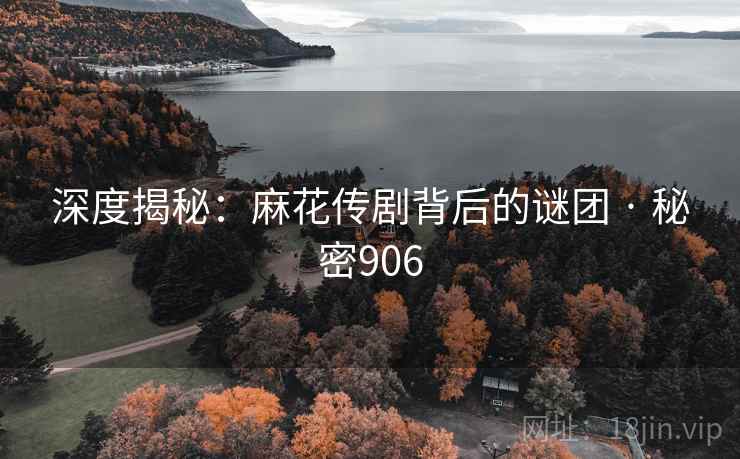 深度揭秘：麻花传剧背后的谜团 · 秘密906