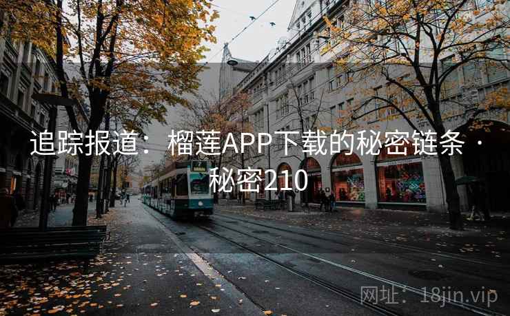 追踪报道:榴莲APP下载的秘密链条 · 秘密210 追踪报道:榴莲APP下载的秘密链条 · 秘密210