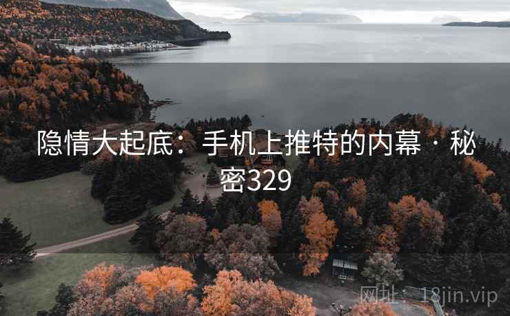 隐情大起底：手机上推特的内幕 · 秘密329